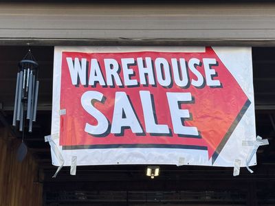 Warehouse Sale - Saturday May 16th