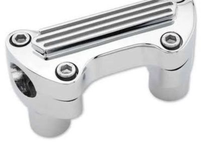 Factory 47 Chrome Riser Kit for standard 1" diameter handlebars