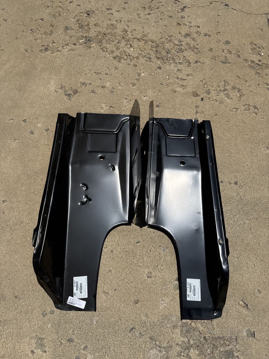 1965-1970 Ford Mustang Trunk Floor Drop-offs - New Auto Body Panel Pair