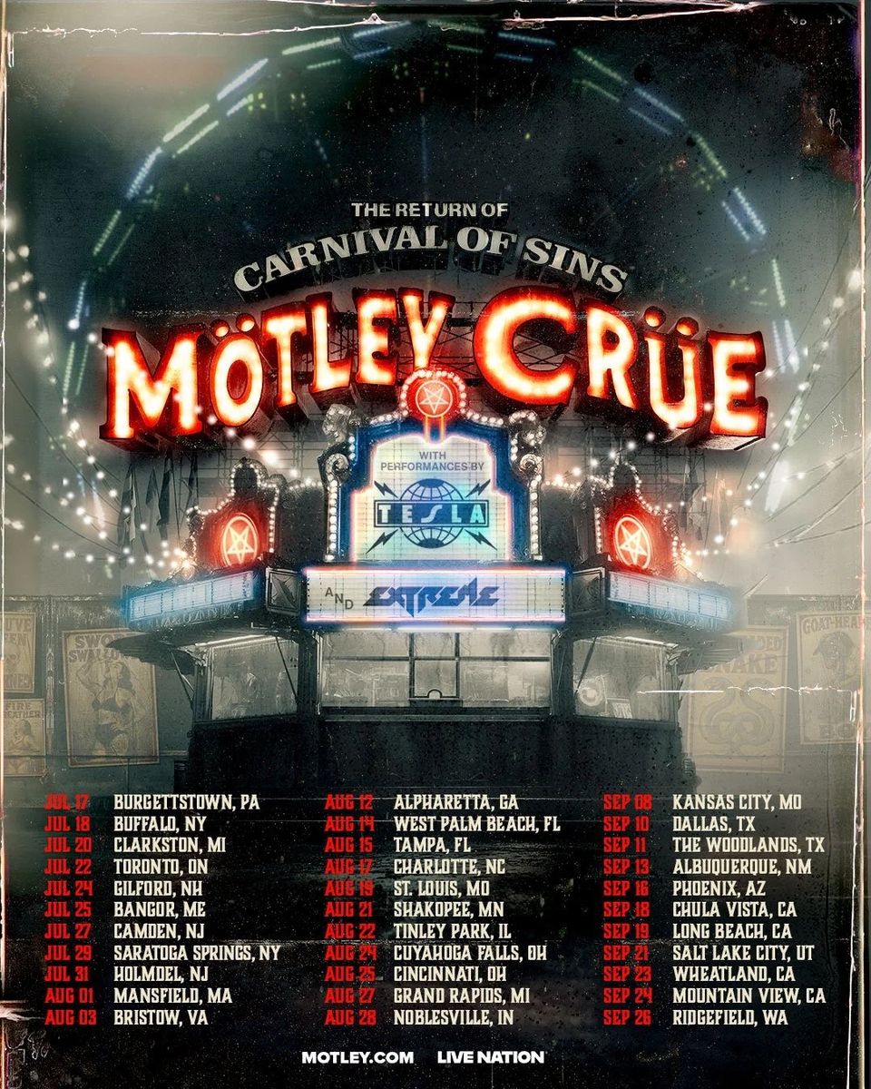 Motley Crue at UFCUA Box Suite 7