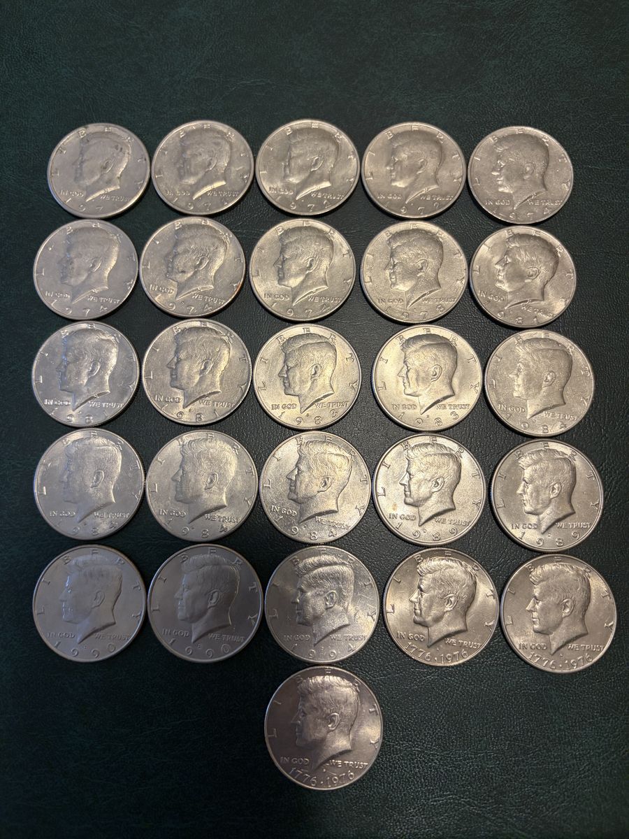 Kennedy half dollars