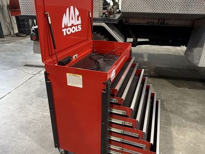 MAC Tools Red 7-Drawer Rolling Tool Box Cart with Top Chest Storage $2500 obo open to offers no trades