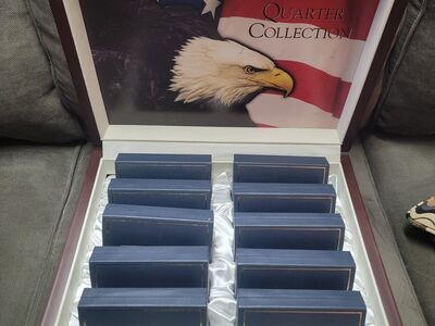 50 state quarter collection.