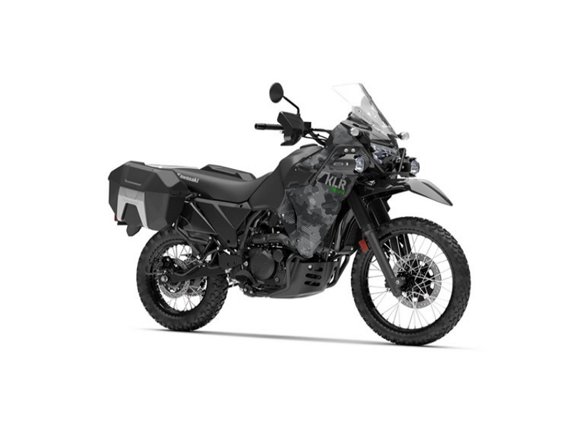 2022 Kawasaki KLR650 Adventure Cypher Camo Gray -