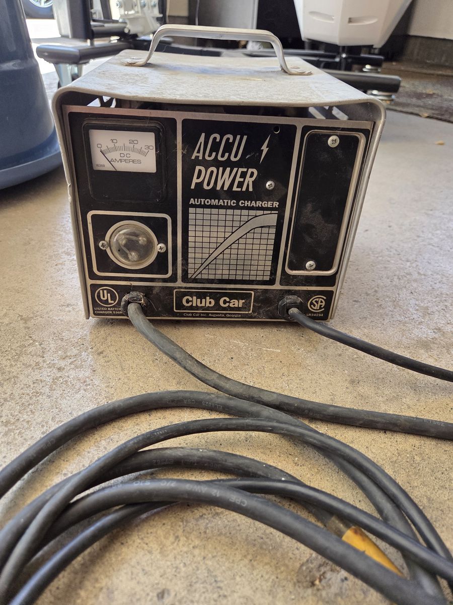 Club Car Accu Power 12000 Automatic Battery Charger for 36V Golf Carts