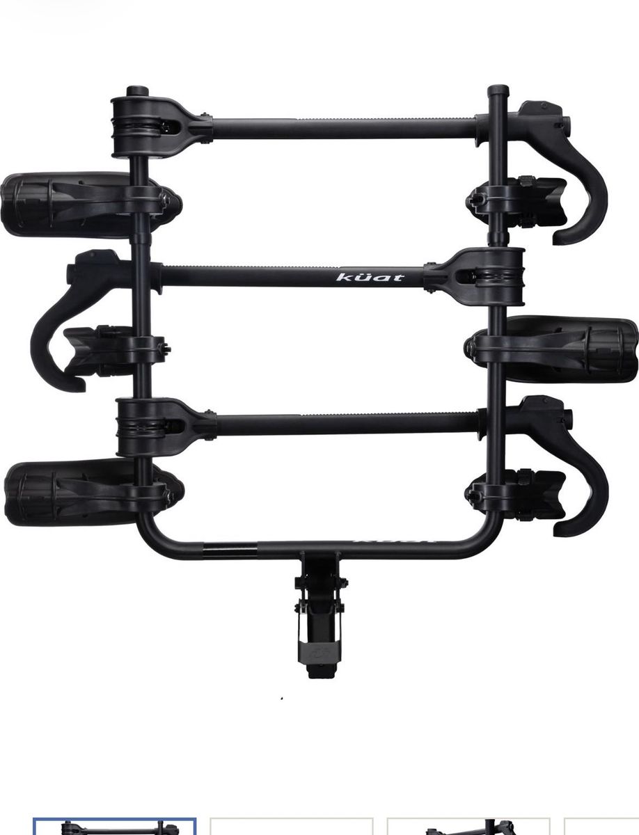 Kuat Transfer v2 3-Bike Hitch Rack - Black - Good Condition