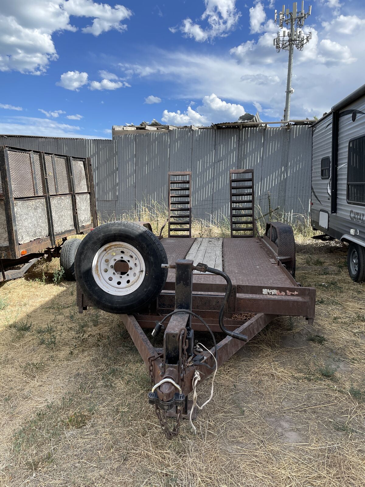 2003 Flatbed Ramp Trailer