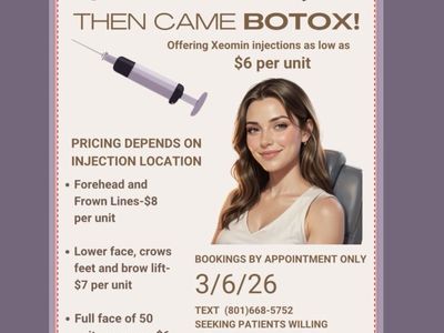 Xeomin Injections (Botox Equivalent)