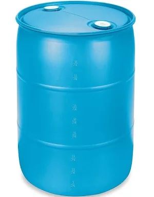 Blue Plastic Drum for H2O Storage - $50.00 obo
