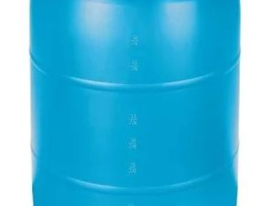 Blue Plastic Drum for H2O Storage - $50.00 obo