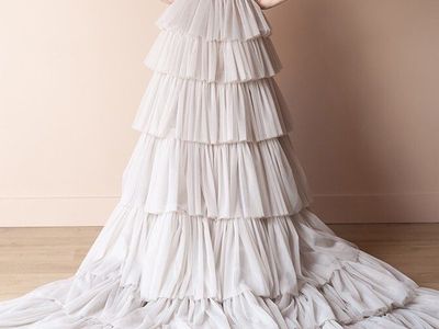 Vagabond Kahlo Smoke Wedding Dress Size US 6