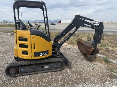 2018 John Deere 26G Mini Excavator - Used Mini Excavator