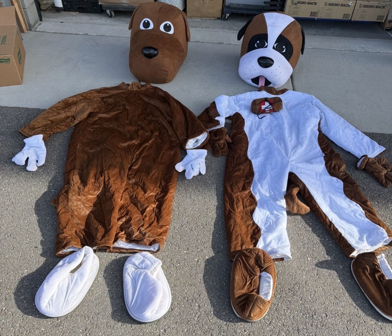 $125 Each - Dog Mascot Costumes