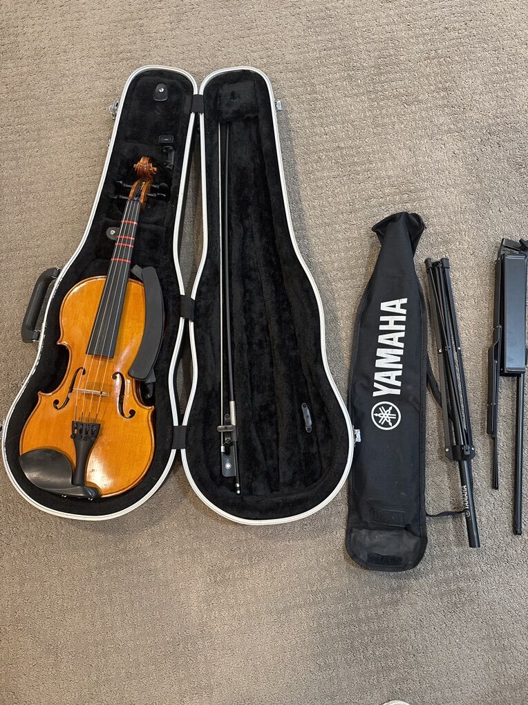 14 3/4 Archer Viola With Extras Made In France