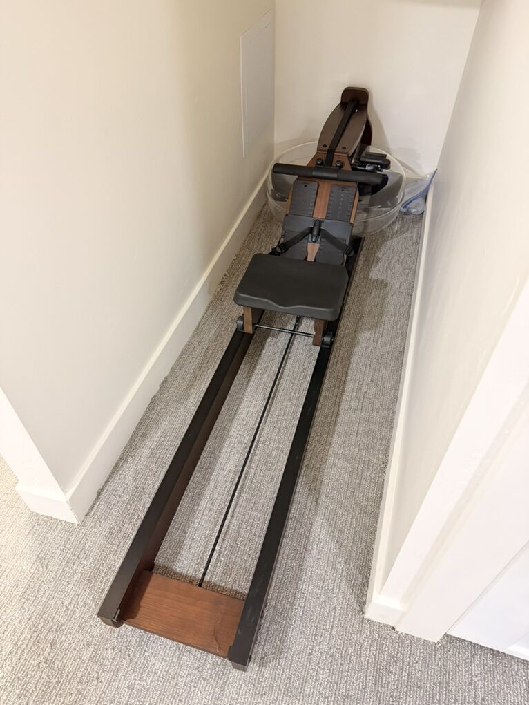 New Rower Datk Wood With Pump