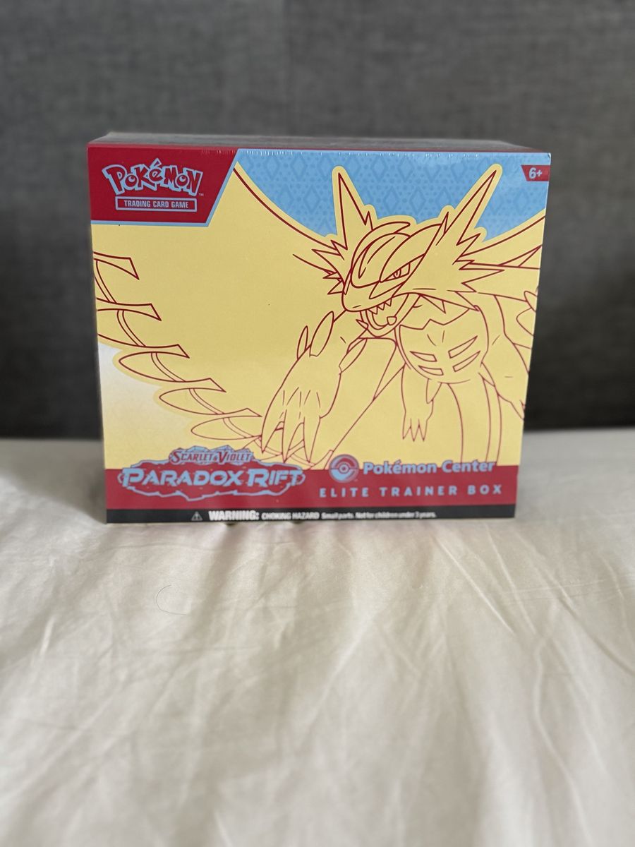 Pokemon Center Paradox Rift ETB- Pokemon Cards