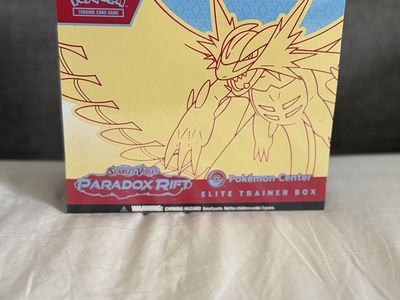 Pokemon Center Paradox Rift ETB- Pokemon Cards