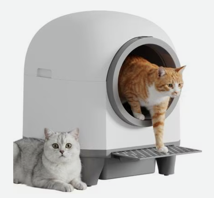 NEW Haverchair Automatic Cat Litter Box, 80L Self Cleaning Litter Box for Multiple Cats, Odor Noise Control