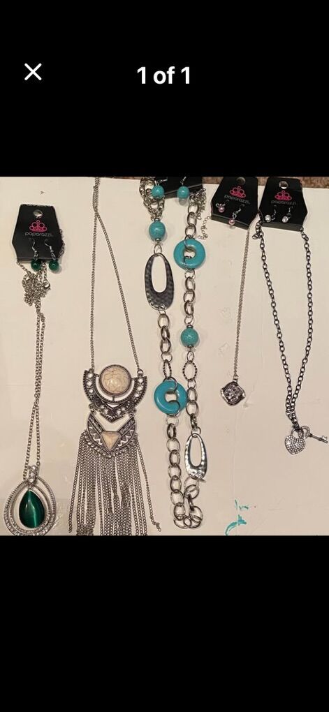 5poporozzi Necklace Earring Sets