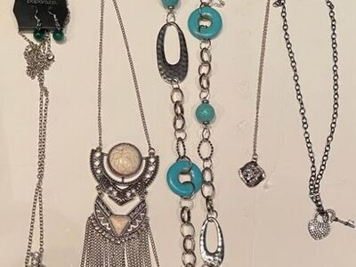 5poporozzi Necklace Earring Sets