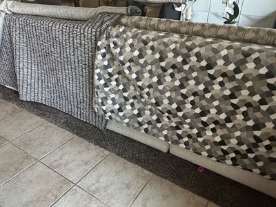 Designer Upholstery Fabric Remnants – 2 Rolls – $50 for Both
