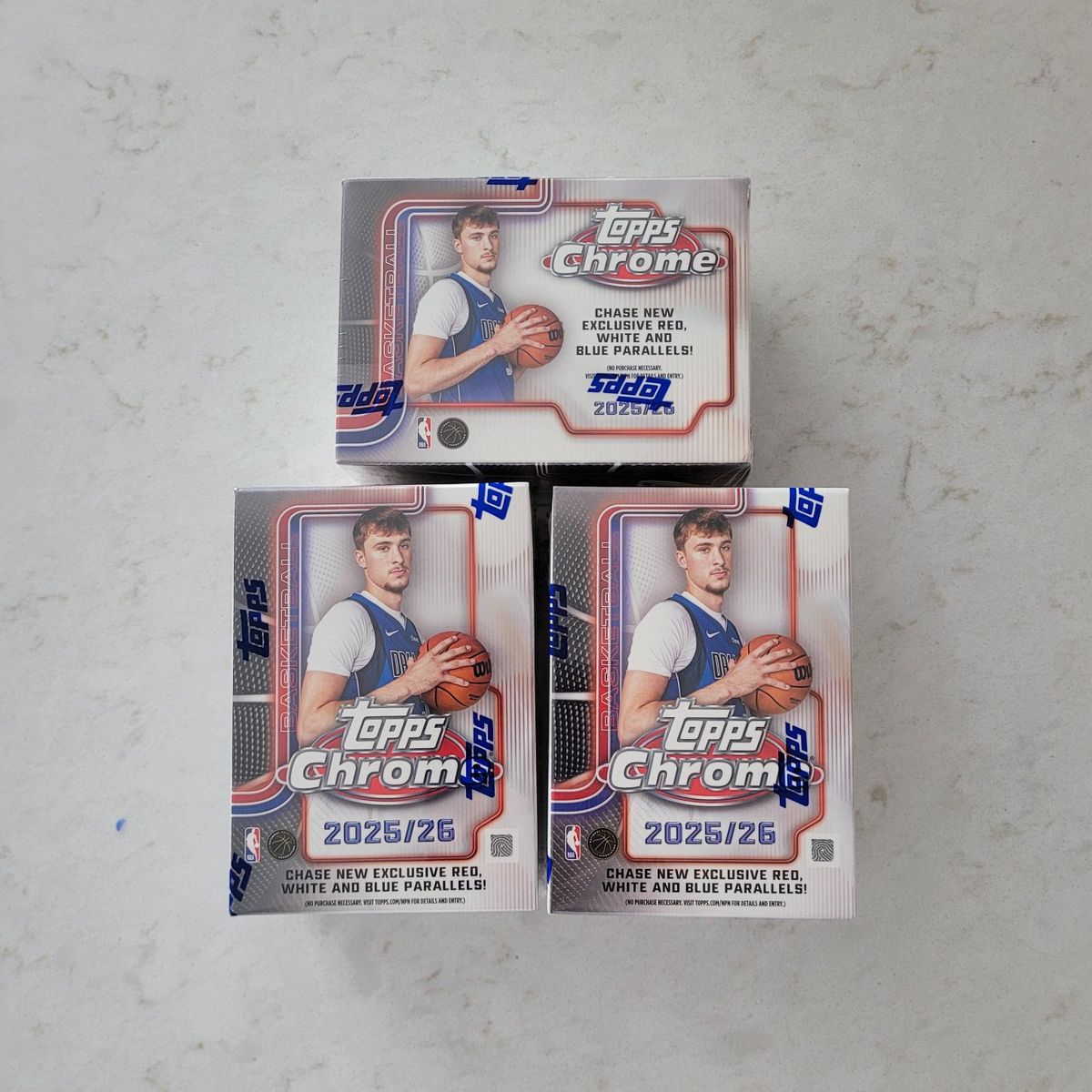 NEW- Topps Chrome NBA Blaster Boxes