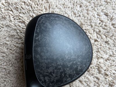 Vice Golf Driver Head Matte Black Carbon Fiber Crown- loft 10.5. Stiff flex graphite shaft