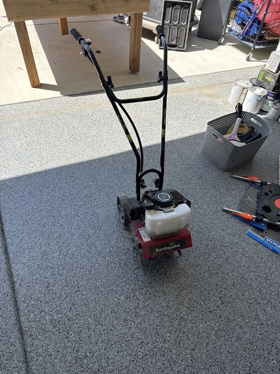 Earthquake MC43 Mini Cultivator Tiller 43CC 2-Cycle Engine 6-10" Adjustable Tilling Width