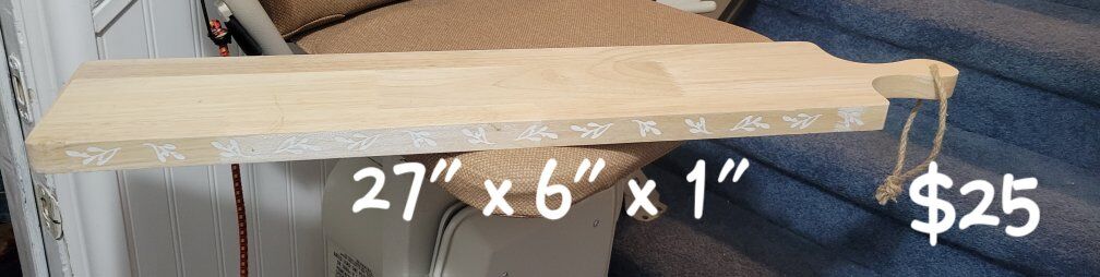 Charcuterie Board and dish, Long Narrow Charcuteri