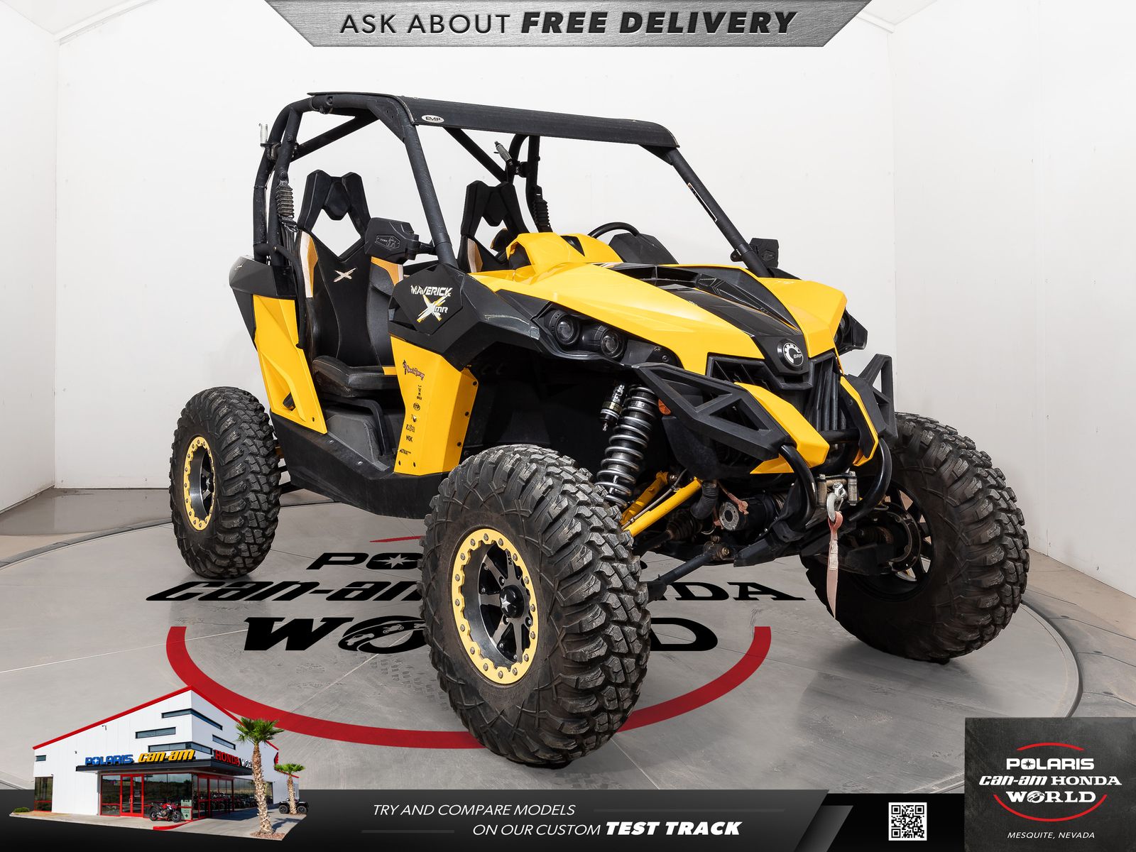 2015 Can-Am Maverick X mr DPS 1000R