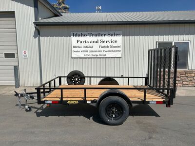 2025 Big Bubba's Trailers 6x10' 4' Single Axle Utility Trailer - Package 4