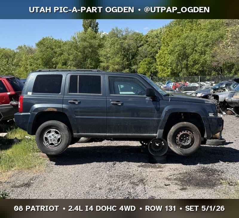 2008 Jeep Patriot Parts - UTPAP Ogden