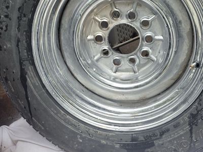 2Tires With Rims Firestone Sterl Belted both for $50 or $30 each