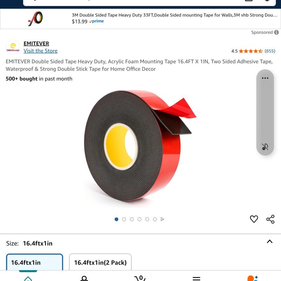 EMITEVER Double Sided Tape Heavy Duty