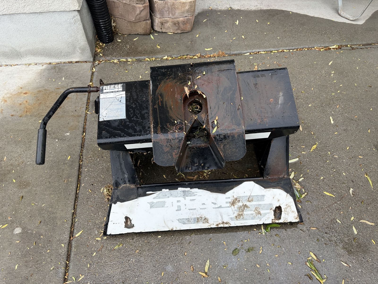 Reese heavy duty 5th wheel hitch