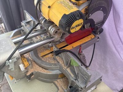 Dewalt Sliding Miter Saw with Stand