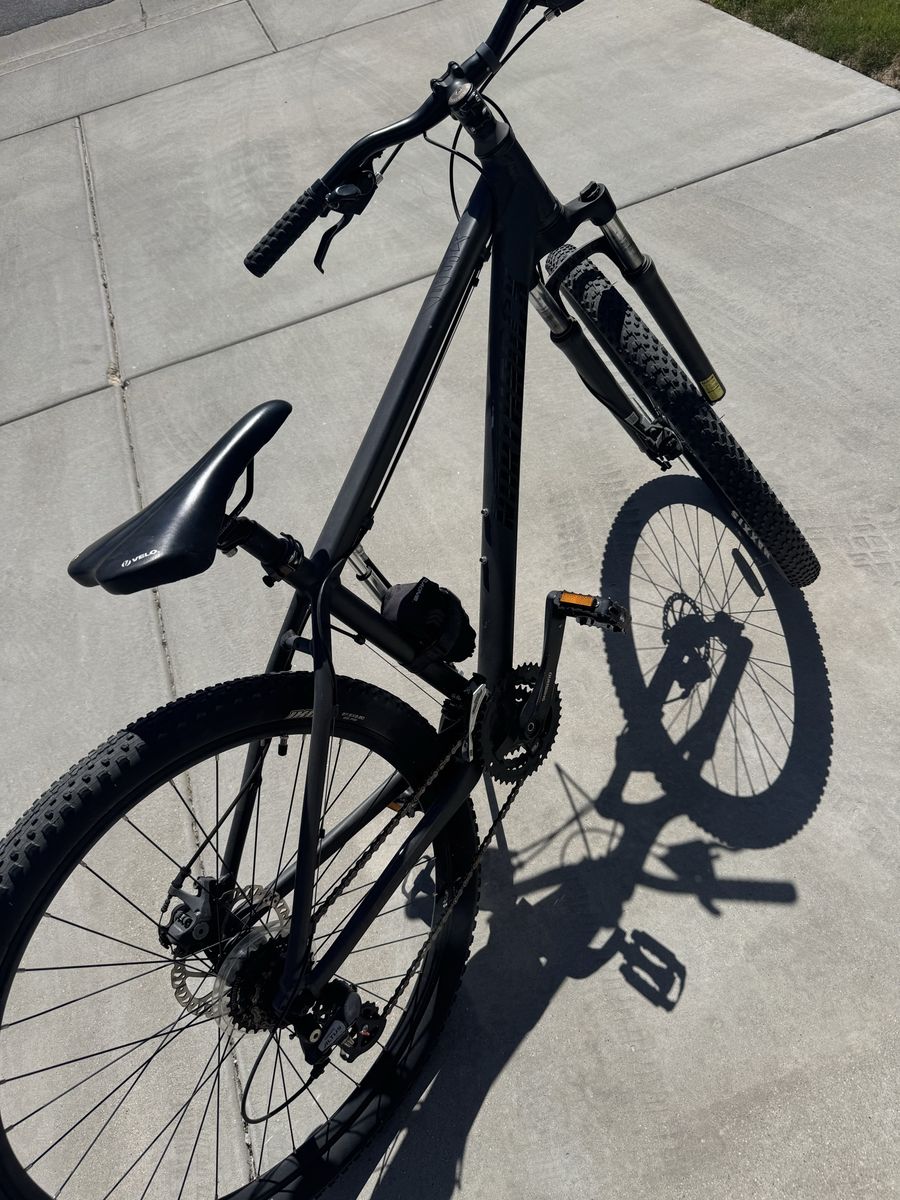 Diamondback Overdrive 29er Hardtail Mountain Bike - Matte Black, Size Large, Maxxis Tires