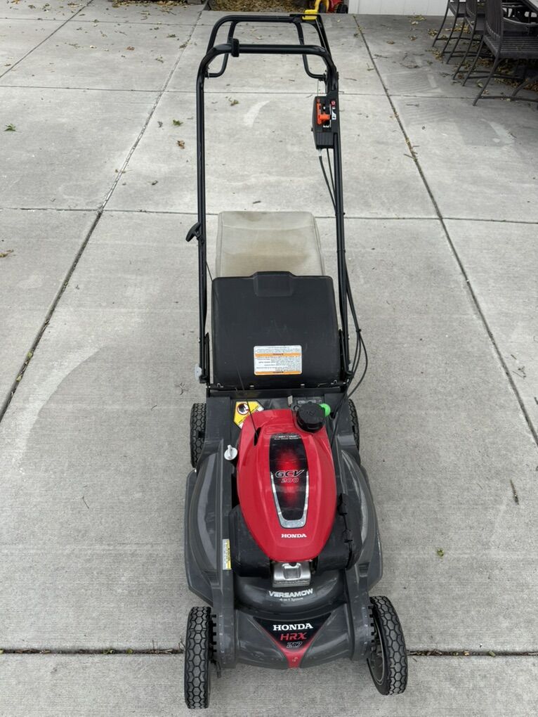 honda mower HRX217 top of the line