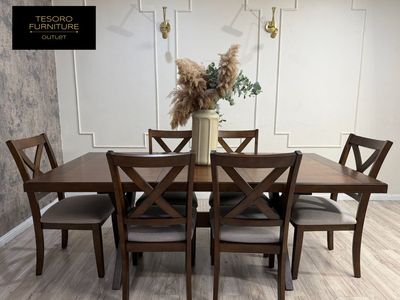 LATHAN MODERN DINING SET AMAZING DEAL
