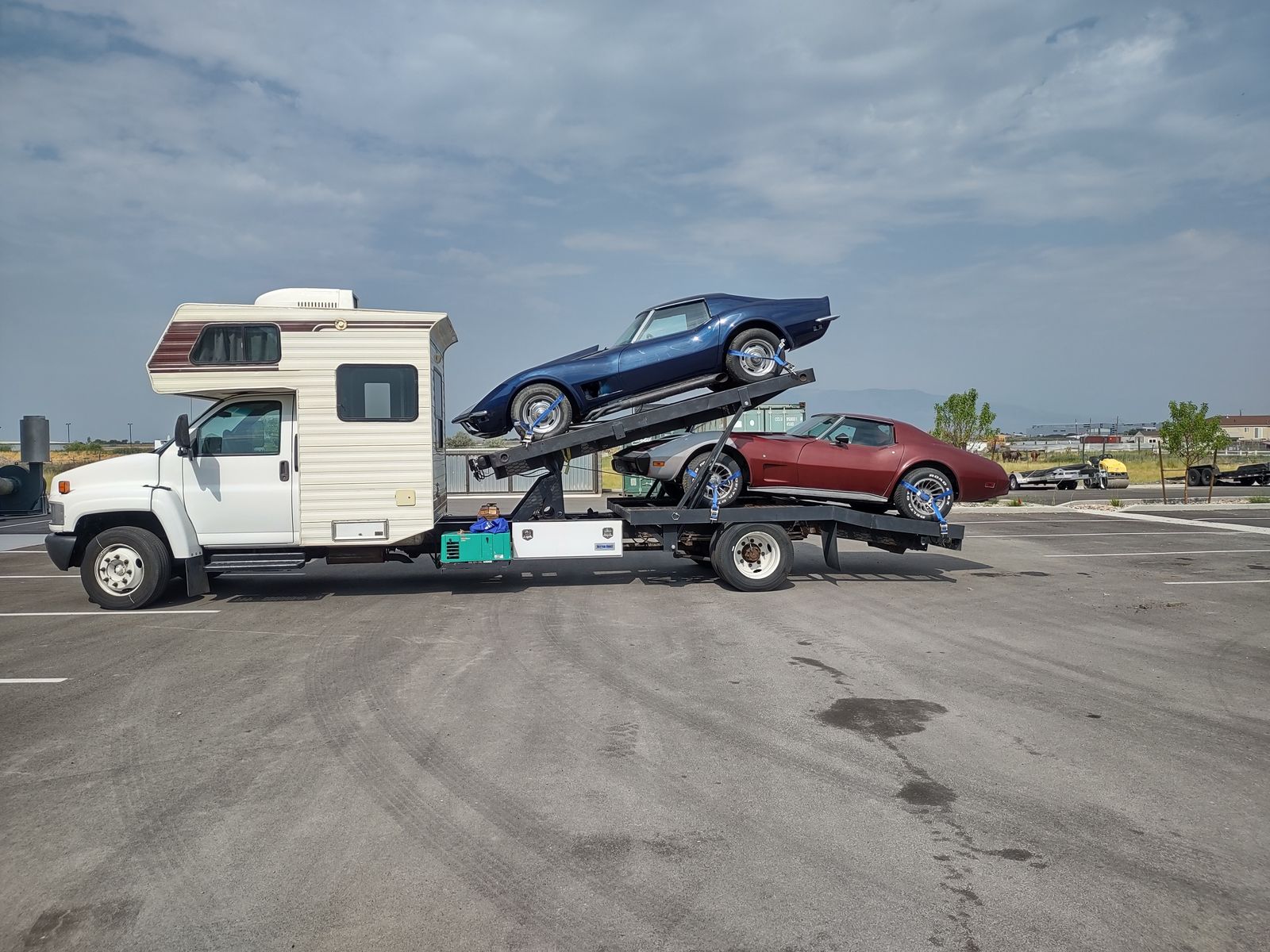 Car Hauler Crawler Hauler Tow Truck Toy Hauler