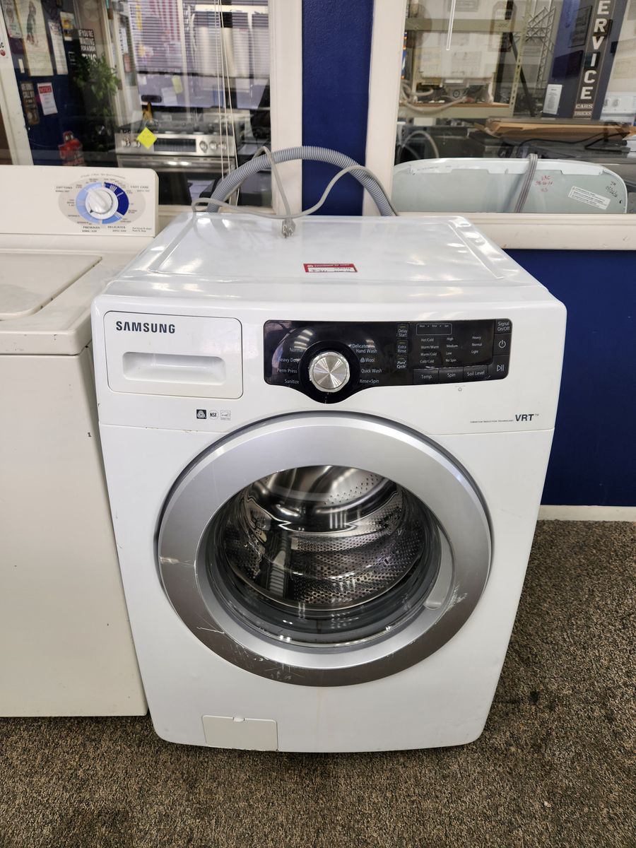 SAMSUNG FRONTLOAD WASHER! WITH A FULL WARRANTY