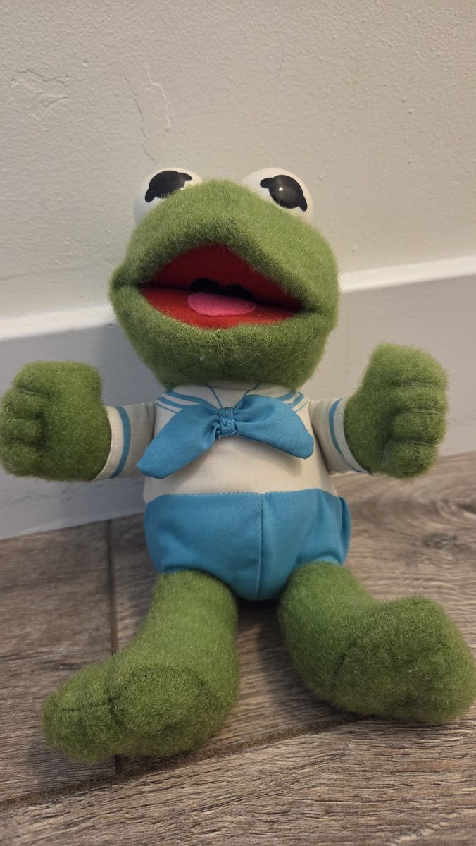 Vintage 1980's Baby Kermit the Frog