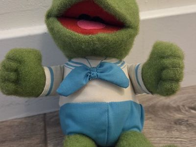 Vintage 1980's Baby Kermit the Frog