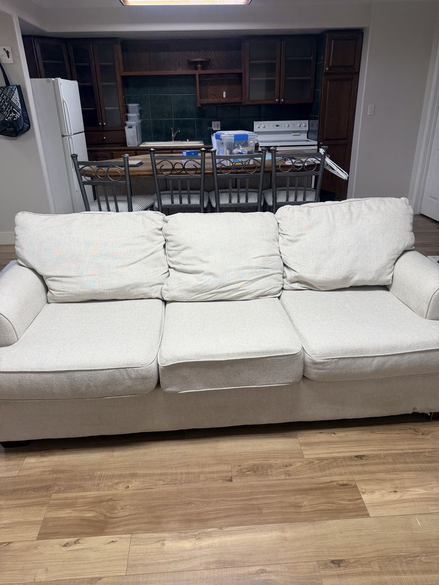 White couch