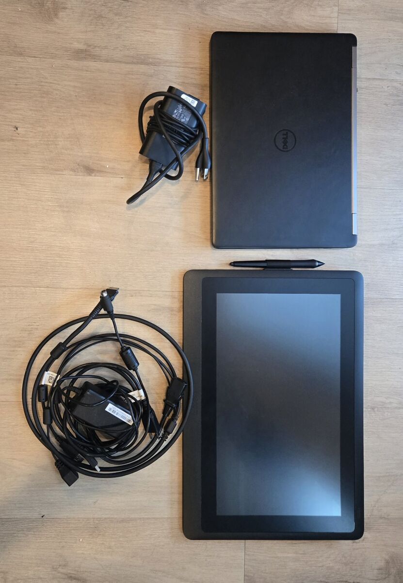 Wacom Cintiq 16 & Laptop