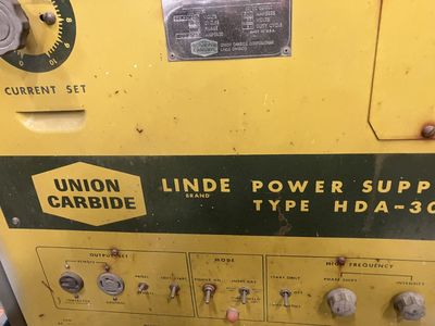 Linde HDA-300Welder power supply