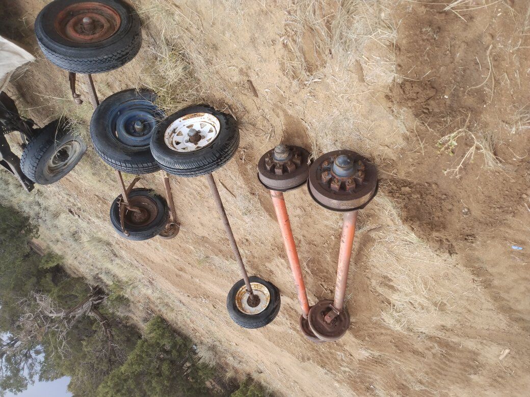 used trailer axles