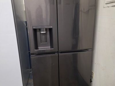 Lg black stainless refrigerator