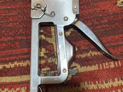 Vintage Duo-Fast Heavy Duty Staple Gun Fastener Corp Chicago USA