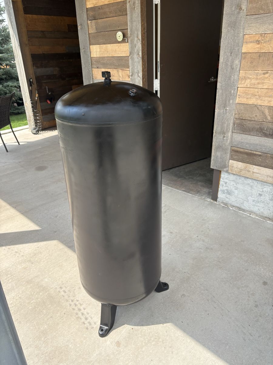 60 gallon vertical air receiver tank 